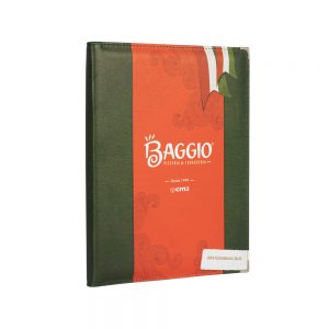 Brindes Personalizados - Porta Cardápio Baggio